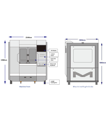 Fiber Combo Laser for Sheet Metal Cutting SLF0606 Servo 600x600
