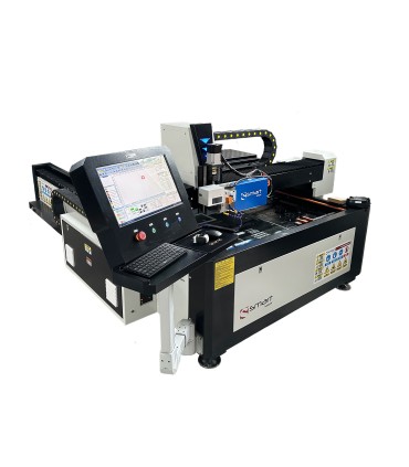 Волоконний MOPA лазер для різання та гравіювання скла і дзеркал 120 Вт